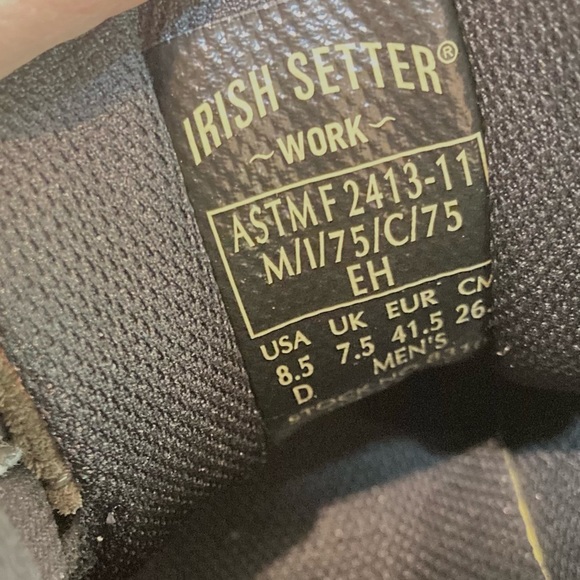 Red Wing Irish Setter Steel Toe Sneakers 8.5 D - Picture 9 of 10